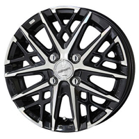 KYOHO(共豊) AME SMACK AME スマック GRAIVE(グレイヴ) サファイア ブラック×ポリッシュ 13インチ PCD100.0 4穴