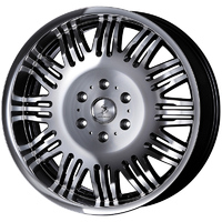 Silk Blaze(シルクブレイズ) JEUNESSE GROOVE ジュネス グルーヴ JEUNESSE GROOVE(ジュネス グルーヴ) ブラックポリッシュ 18インチ PCD139.7 6穴