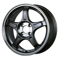 SSR GT GTX03 マシンドグラファイトガンメタ+スモーククリア 15インチ PCD100.0 4穴