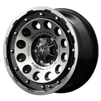 MID(マルカ) NITRO POWER ナイトロパワー ブラッククリア/マシニング 15インチ PCD139.7 6穴