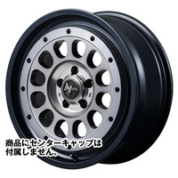 MID(マルカ) NITRO POWER ナイトロパワー セミグロススモーク/マシンドフェイス(SSM) 16インチ PCD139.7 5穴