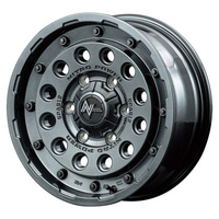 MID(マルカ) NITRO POWER ナイトロパワー H12 SHOTGUN Tactical Edition(ショットガン タクティカルエディション) ガンメタルシルバー 15インチ PCD139.7 6穴