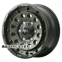 MID(マルカ) NITRO POWER ナイトロパワー H12 SHOTGUN Tactical Edition(ショットガン タクティカルエディション) セミグロスODグリーン 14インチ PCD100.0 4穴