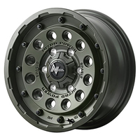 MID(マルカ) NITRO POWER ナイトロパワー セミグロスODグリーン 16インチ PCD139.7 6穴