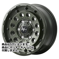 MID(マルカ) NITRO POWER ナイトロパワー セミグロスODグリーン 16インチ PCD139.7 5穴