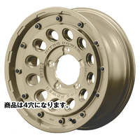 MID(マルカ) NITRO POWER ナイトロパワー H12 SHOTGUN Tactical Edition(ショットガン タクティカルエディション) セミグロスサンドベージュ 14インチ PCD100.0 4穴