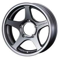 Weds(ウェッズ) WEDS ADVENTURE ウェッズアドベンチャー HASE SPECⅡ(ハセ スペック) ライトガンメタリック 16インチ PCD139.7 5穴