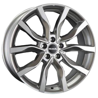 ABE SHOKAI(阿部商会) MAK マック シルバー 20インチ PCD120.0 5穴