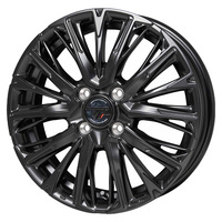 HOT STUFF(ホットスタッフ) Precious プレシャス HM-4 セミグロスブラック 15インチ PCD100.0 4穴