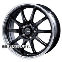 INTER MILANO(ベスト) INFINITY インフィニティ F10 ブラック/リムポリッシュ 14インチ PCD100.0 4穴