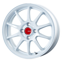 INTER MILANO(ベスト) INFINITY インフィニティ F10 ホワイト 14インチ PCD100.0 4穴