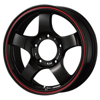 KIT JAPAN(コーセイ) JB LANDER ジェイビーランダー BK/RED ブラックレッドライン 16インチ PCD139.7 5穴