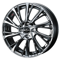 Weds(ウェッズ) LEONIS レオニス BMCMC(ブラックメタルコート/ミラーカット) 16インチ PCD100.0 4穴