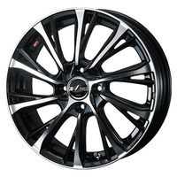 Weds(ウェッズ) LEONIS レオニス PBMC(パールブラック/ミラーカット) 16インチ PCD100.0 4穴