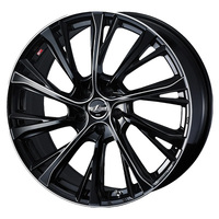 Weds(ウェッズ) LEONIS レオニス BK/SC(ブラック/SCマシニング) 18インチ PCD120.0 5穴