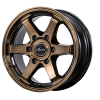 BUAN(舞杏) KBRACING KBレーシング 16 スモークブロンズ 16インチ PCD139.7 6穴