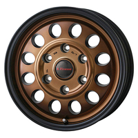 TreasureOne(トレジャーワン) K.Finesse ケーフィネス ブラック・ブロンズクリア 15インチ PCD139.7 6穴