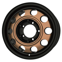 TreasureOne(トレジャーワン) K.Finesse ケーフィネス D12 ブラック・ブロンズクリア 16インチ PCD139.7 5穴