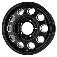 TreasureOne(トレジャーワン) K.Finesse ケーフィネス D12 ブラックミーリング 16インチ PCD139.7 5穴