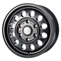 TreasureOne(トレジャーワン) K.Finesse ケーフィネス ガンメタルブラック 15インチ PCD139.7 6穴