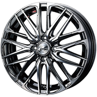 Weds(ウェッズ) LEONIS レオニス SK ブラックメタルコートミラーカット(BMCMC) 15インチ PCD100.0 4穴