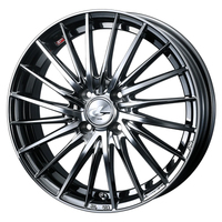 Weds(ウェッズ) LEONIS レオニス BMCMC(ブラックメタルコート/ミラーカット) 20インチ PCD114.3 5穴