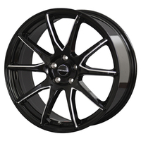 TreasureOne(トレジャーワン) Lxryhanes ラグジーヘインズ ブラックサイドマシニング 17インチ PCD100.0 5穴