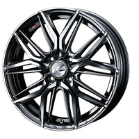 Weds(ウェッズ) LEONIS レオニス BMCMC(ブラックメタルコート/ミラーカット) 17インチ PCD100.0 4穴