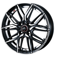 Weds(ウェッズ) LEONIS レオニス PBMC(パールブラック/ミラーカット) 17インチ PCD100.0 4穴