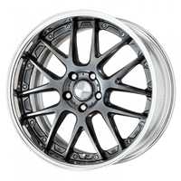 WORK(ワーク) Lanvec ランベック LM7 グリミットブラック(GTK) 18インチ PCD100.0 5穴