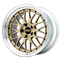 BBS LM LM ゴールド/シルバーダイヤカット(GL-SLD) 19インチ PCD120.0 5穴