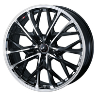 Weds(ウェッズ) LEONIS レオニス PBMC(パールブラック/ミラーカット) 20インチ PCD114.3 5穴