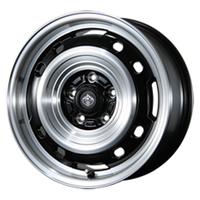 TOPY(トピー実業) LANDFOOT ランドフット GB/P(グロスブラック/ポリッシュ) 16インチ PCD114.3 5穴