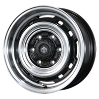 TOPY(トピー実業) LANDFOOT ランドフット GB/P(グロスブラック/ポリッシュ) 15インチ PCD139.7 6穴