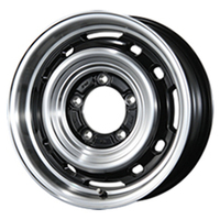 TOPY(トピー実業) LANDFOOT ランドフット GB/P(グロスブラック/ポリッシュ) 16インチ PCD139.7 5穴