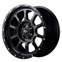 MID(マルカ) NITRO POWER ナイトロパワー セミグロスブラック/マシニング 15インチ PCD139.7 6穴