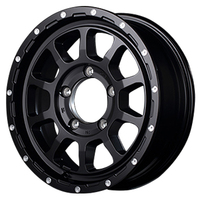 MID(マルカ) NITRO POWER ナイトロパワー セミグロスブラック/マシニング 16インチ PCD139.7 5穴