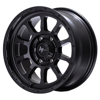 MID(マルカ) NITRO POWER ナイトロパワー バレルブラック 16インチ PCD139.7 6穴