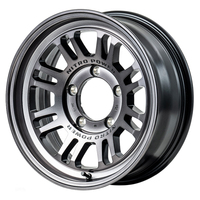 MID(マルカ) NITRO POWER ナイトロパワー M16 ASSAULT(アサルト) スティールクリア 17インチ PCD114.3 5穴