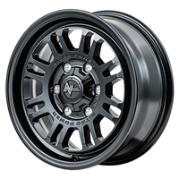 MID(マルカ) NITRO POWER ナイトロパワー セミグロスブラック 15インチ PCD139.7 6穴