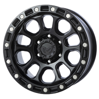 MKW MKW M-204 ブラックキャット 17インチ PCD139.7 6穴