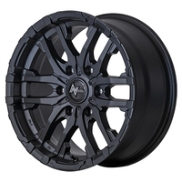 MID(マルカ) NITRO POWER ナイトロパワー M26 CROSS FANG(クロスファング) ブラストブラック 16インチ PCD139.7 6穴