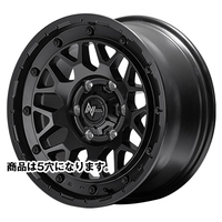 MID(マルカ) NITRO POWER ナイトロパワー バレルブラック 16インチ PCD139.7 5穴