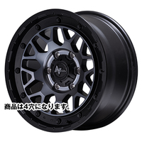 MID(マルカ) NITRO POWER ナイトロパワー M29 STINGER(スティンガー) セミグロスブラッククリア 14インチ PCD100.0 4穴