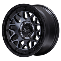 MID(マルカ) NITRO POWER ナイトロパワー セミグロスブラッククリア 16インチ PCD139.7 6穴