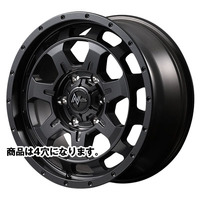 MID(マルカ) NITRO POWER ナイトロパワー バレルブラック 15インチ PCD100.0 4穴