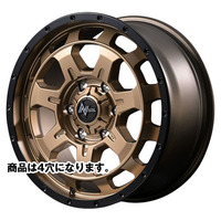 MID(マルカ) NITRO POWER ナイトロパワー M7 PHALANX(ファランクス) マットブロンズ/リムブラック 14インチ PCD100.0 4穴