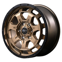 MID(マルカ) NITRO POWER ナイトロパワー マットブロンズ/リムブラック 18インチ PCD139.7 6穴
