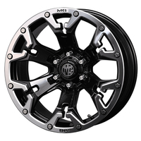 CRIMSON(クリムソン) MG エムジー ブラック×マシニングリップ 17インチ PCD139.7 6穴