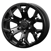 CRIMSON(クリムソン) MG エムジー マットブラック 17インチ PCD139.7 6穴